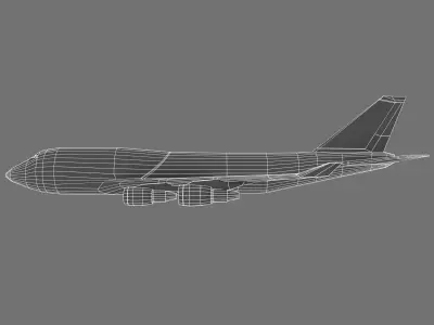 Boeing 747-400   2 3D model