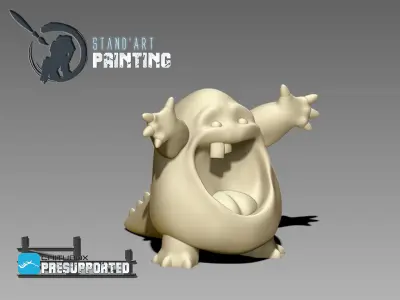 Happy Monster Free 3D model