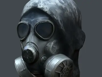 Helmet 3d model military combat Military Low-poly Low-poly 3D model