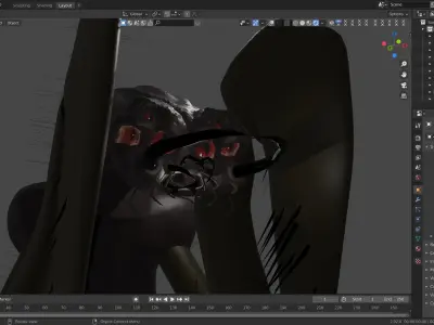 Alien Ant 2 3D model