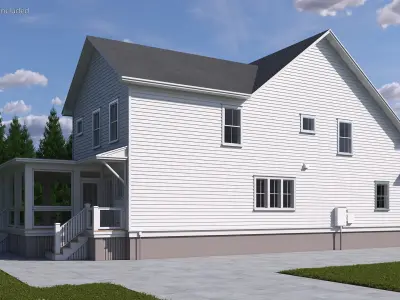 American Private House 3D model