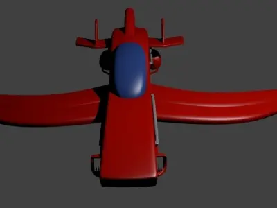 Spacehoop airplane 3D model