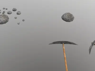 Building Foundation 4  Low-poly 3D model