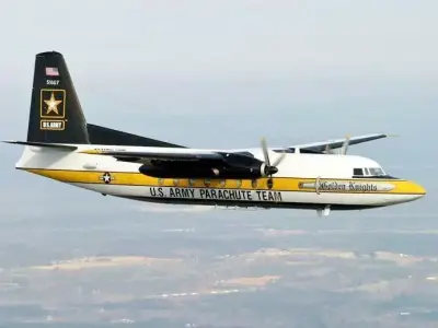 Fokker F27 Friendship 3D model