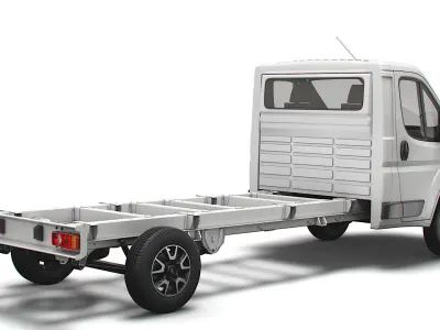 Vauxhall Movano Chassis Truck Single Cab 4300WB 2022 3D model