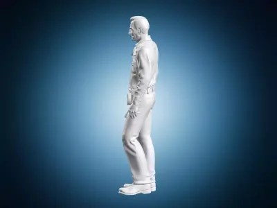 Terminator T-1000 Police Officer 3D print model