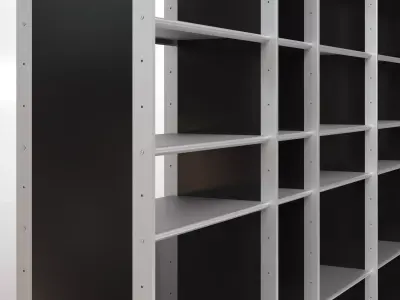 Radar R13 Shelving System Free 3D model purchase