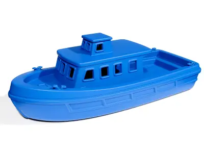 Toy passenger ship 2 3D print model