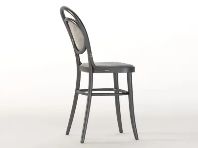 Michael Thonet 20 Era Commercial Bentwood Bar Chair 3D model