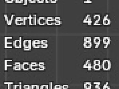 Ultra low poly metallic hero fantasy sword game-ready asset Low-poly 3D model