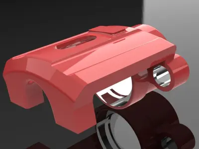 Caliper brass fitting Free 3D model