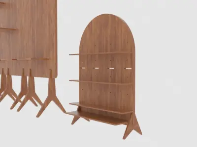 Retail Display Shelving Units 3D model