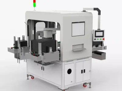 Automatic Mobile Phone Accessories Feeding Machine 3D model