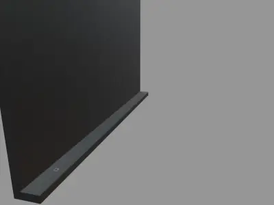 Low Poly Bench 016 Low-poly 3D model