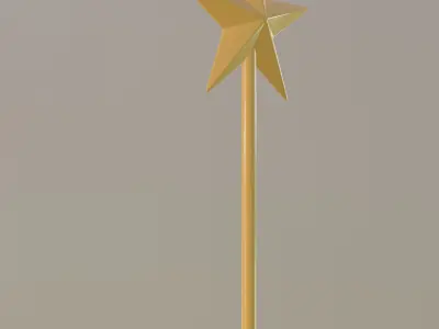 Magical Wand 3D model