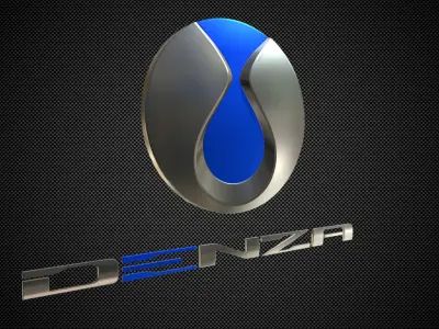 denza logo 3D model