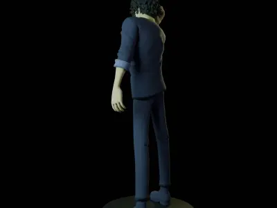 Spike Spiegel 3D print model