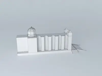 Parroquia de San Antonio de Padua 3D model