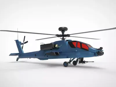AH-64 Apache BLU 3D model