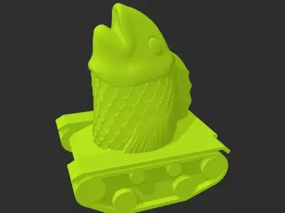 Fish Tank Free 3D print model