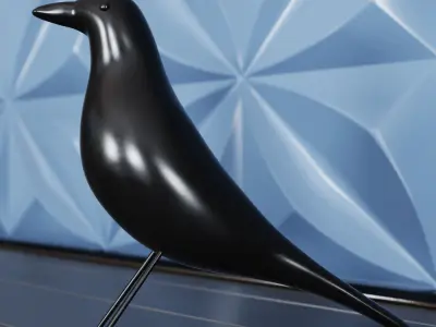 Figurine Eames House Bird 3D model