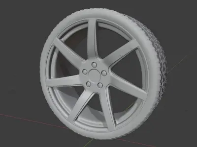 Rims lorenzo forged 3D model