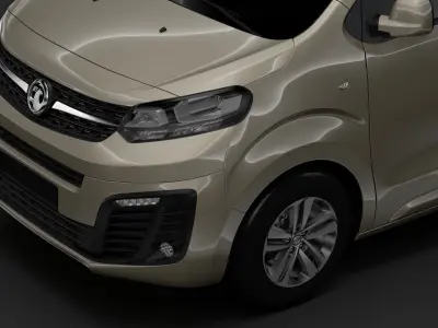 Vauxhall Zafira Life L3 2020 3D model