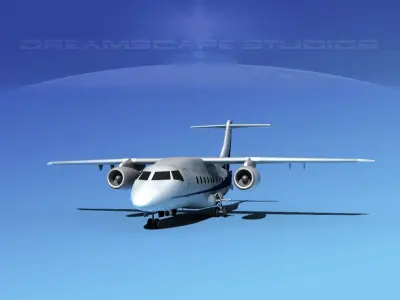 Dornier 328Jet Coastal Express 3D model