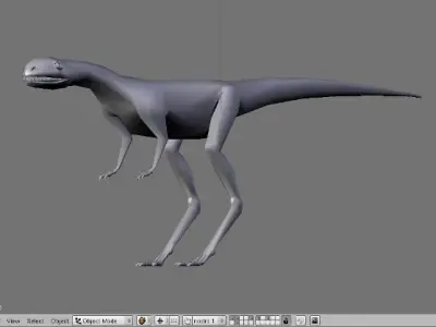 Elaphrosaurus updated 3D model