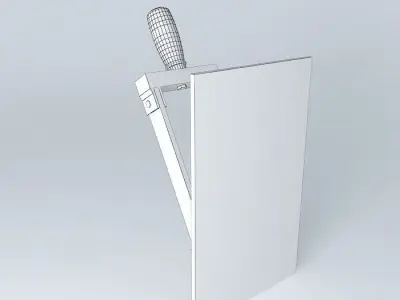 Knife Switch dual throw Free 3D model