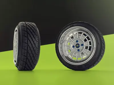 Mugen NR10R 16in JDM rare rim - RIM ONLY - 3D model