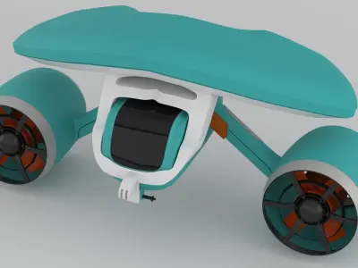 Underwater Scooter 3D model