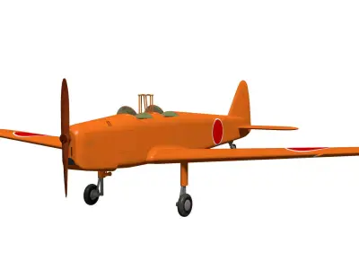 ki107 Basic Trainer 3D model