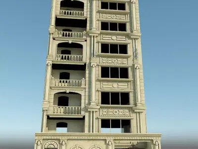 classical building 3D model