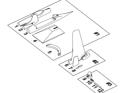 P-51D Mustang Sally AURI Free 3D print model