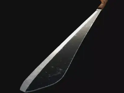 Machete 3D model buy