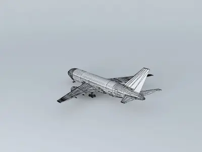  Boeing 767 200 Free 3D model