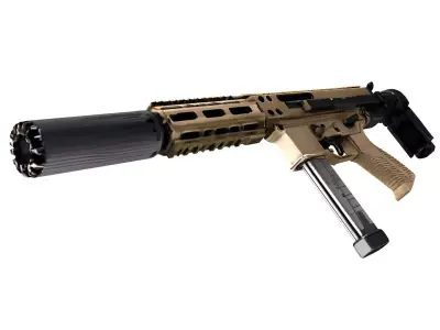 GHM9 SD2 rifle  3D model