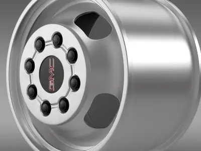 GMC Sierra 3500HD 2008 rim 3D model