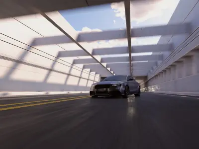 Tunnel Scene 01 3D model