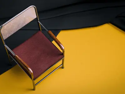 The Analogie Asset Pack The Chair Game Ready Asset Low Poly Free low-poly 3D model
