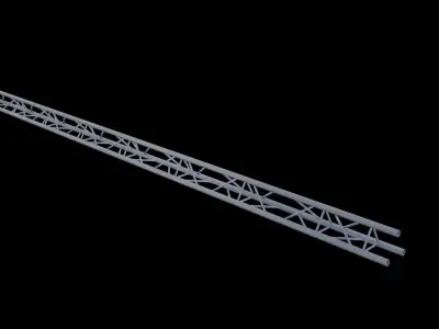 Parametric TRILINE Studio Light Rigging Beam Free 3D model