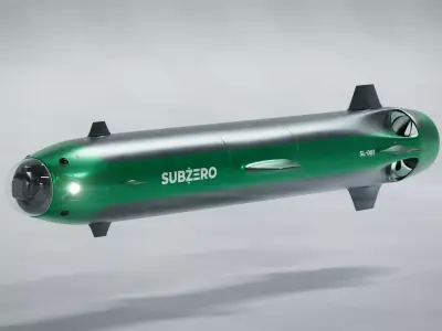 SUBZERO - Autonomous Underwater Drone 3D model