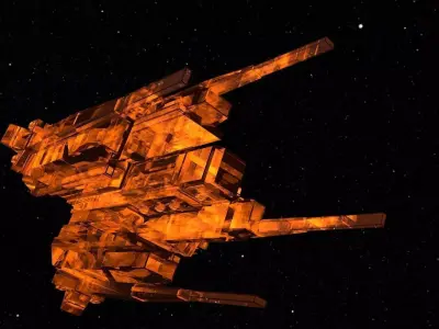 Alien capitalship  3D model
