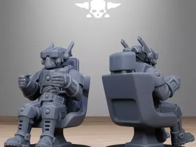 Pilot Commanders 3D print model
