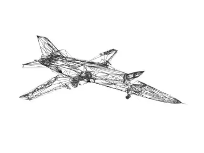 AIRCRAFT F111 3D model