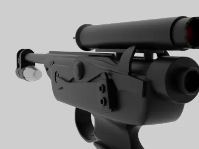 DL-18 Blaster 3D model