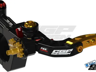 PINKI clutch leverdesigned by paX 3D model