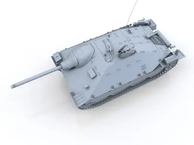 Jagdpanzer 38t Hetzer  3D model