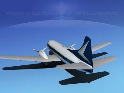Martin 202 Executive 2 3D model